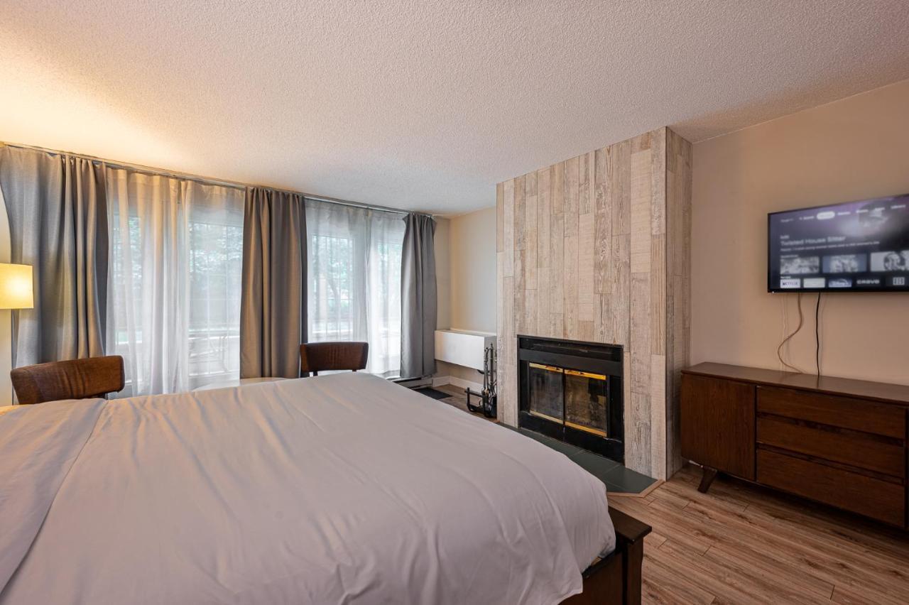 Le Domaine Chambre D'Hotel A Saint-Sauveur-des-Monts Exteriör bild